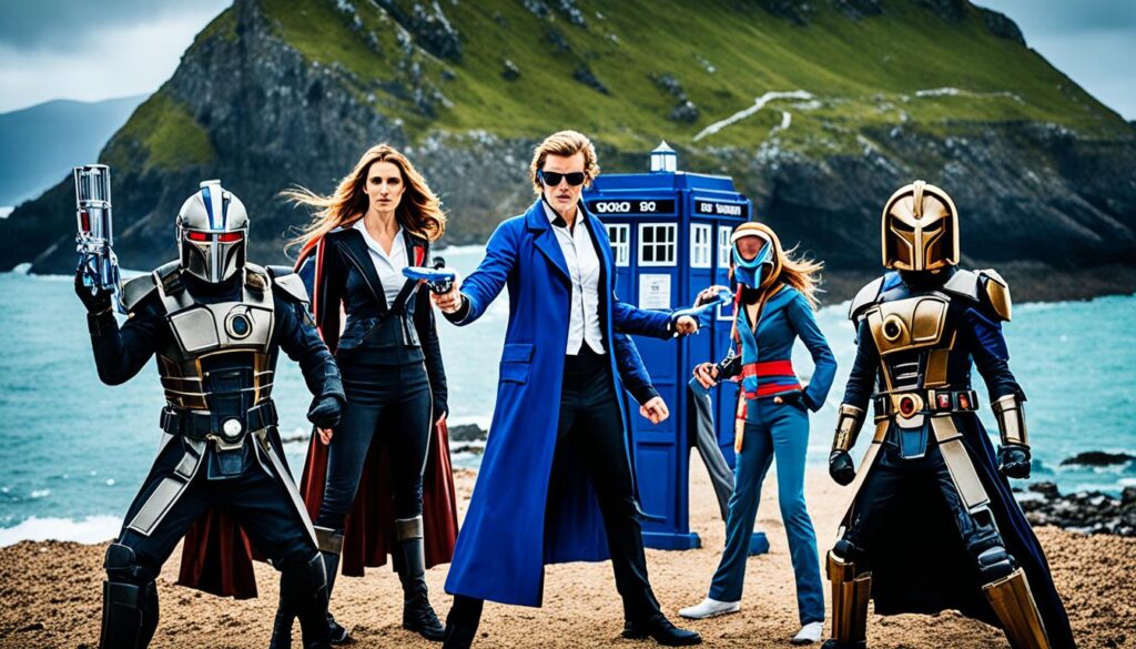 Doctor and companions